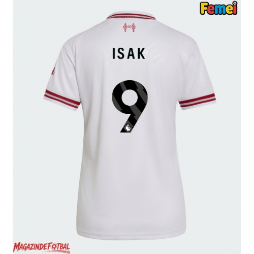 Liverpool Alexander Isak #9 Tricou Fotbal Replică 2026-27 Femei Deplasare Liverpool Alexander Isak #9 Tricou Fotbal Replică 2026-27 Femei Deplasare